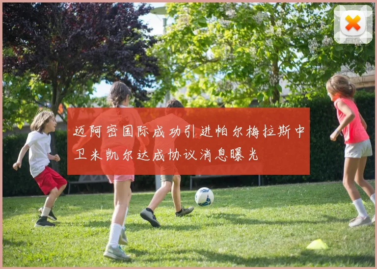 迈阿密国际成功引进帕尔梅拉斯中卫米凯尔达成协议消息曝光
